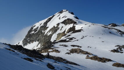 vista della Becca dal colle
