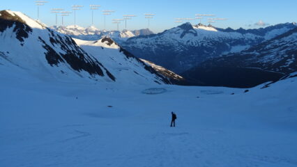 Sul Muttengletscher.