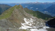 Uno sguardo dietro con le cime fatte.