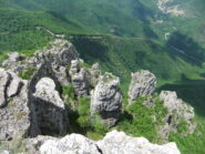 I giganti di pietra sotto Castell'Ermo