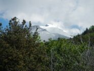ben innevata la parte alta del versante sud/sud est del Rocciamelone