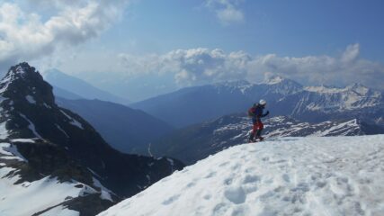 L'arrivo sul Fourchon