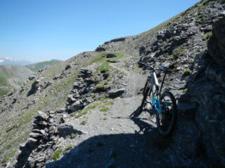 sentiero per salire Al Monte Gran Costa