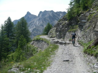 parte alta della salita