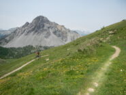 discesa verso il Col des Acles