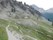 discesa nel Vallone des Acles