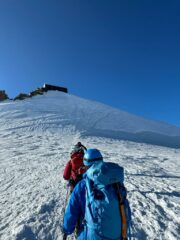 Capanna ormai in vista