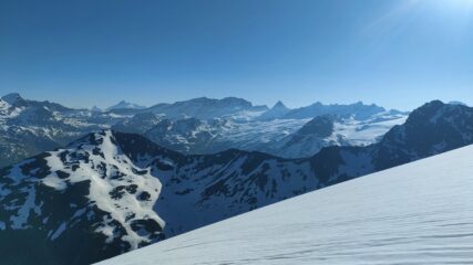 Il magnifico alto vallone dell'Arc. Dalla G. Aig. Rousse alla cresta Moulinet, passando per Grivola, Granpa, Levanne