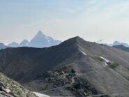 Il monviso e il bivacco dalla vetta