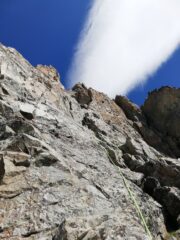 la salita alla terza punta