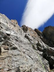 la salita alla terza punta