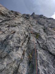 L'inizio del quinto tiro 