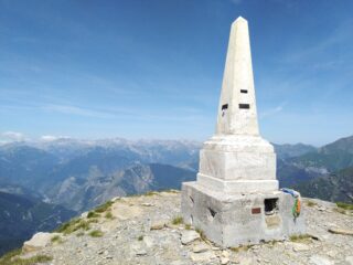 In cima al Saccarello