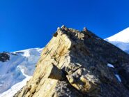La parte centrale, in alto il gendarme 