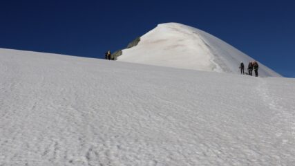 Ormai nei pressi della Becca d'Oren