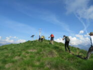 Arrivo alla Cima Mares