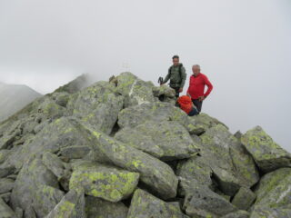 In vetta all' Uja di Corio.