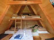 il bell'interno del bivacco