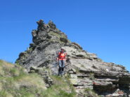 l'ultima crestina con traverso (tratto EE)