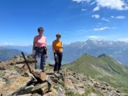 Mont de la Tsa e le punte Chaligne e Metz