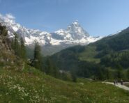 Il Cervino domina la scena