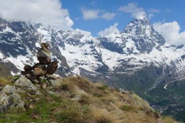 La cima, balcone sul Cervino