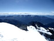 Dalla cima il Gruppo di Brenta.