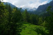 Salendo verso il bivacco dell'Orsiera