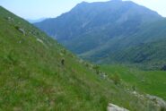 Sul ripido verso la dorsale