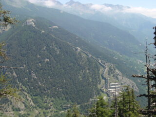 Forte di Fenestrelle dalla Ridotta d'Andourn