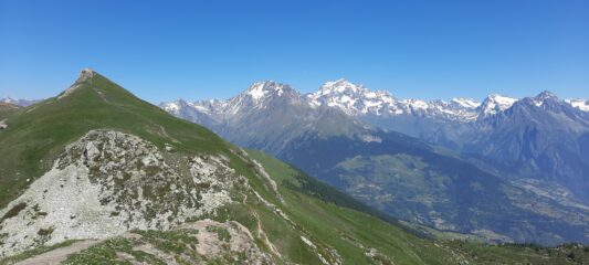 Pointe de Chaligne dalla Pointe de Metz