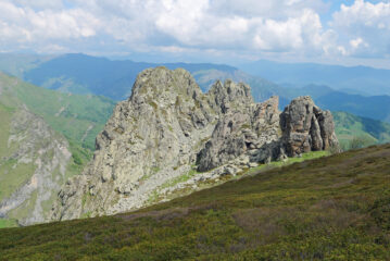 La Rocca Pergo Grossa vista salendo al Prapian