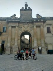 Arrivo a Lecce