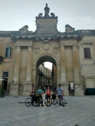 Arrivo a Lecce