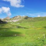 La rocca al centro dalle grange Tibert