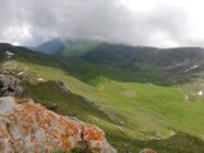 Vallone di salita dalla cima