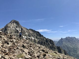 Il Monte Matto dalla mulattiera