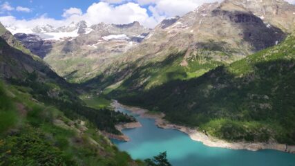 Il lago di Place Moulin