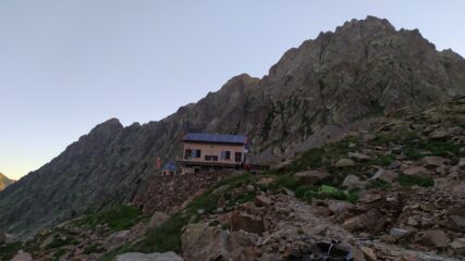 Il rifugio Morelli Buzzi