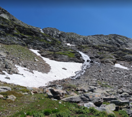 Arrivo del vecchio sentiero