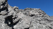 piu' parete che cresta sul finale di via..