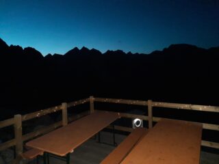 Terrazza del rifugio Questa 