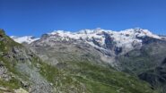 Vista dalla balconata dietro al terzo lago