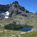 Terzo lago con sullo sfondo il Rothorn