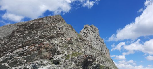 sulla dorsale di sfasciumi