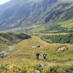 Il sentiero sopra al gias