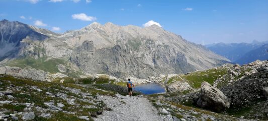 Il lago Niera sulla via del ritorno