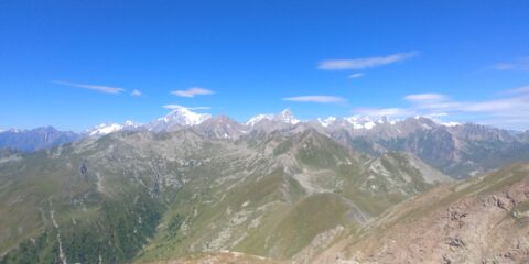 panorama verso il Bianco