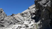 dal lato ovest verso la cima nord..