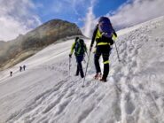 In vista della Capanna Gnifetti